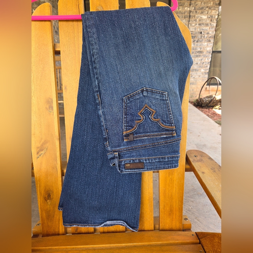 Buffalo David Bitton Dark Blue Western Yoke Pocket Jeans